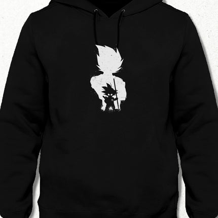 Goku And Vegeta kapşonlu - basmatik.com