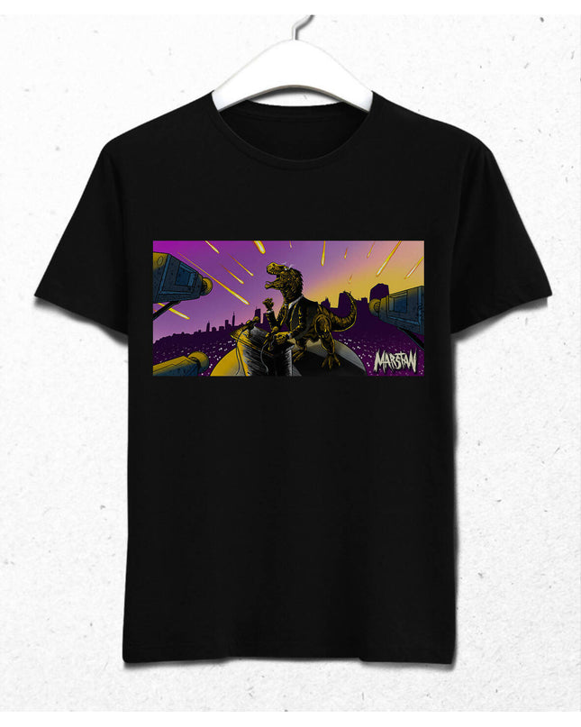 Marstan "Yolun Sonu" Tişört - Erkek - (Siyah/Gri/Beyaz)