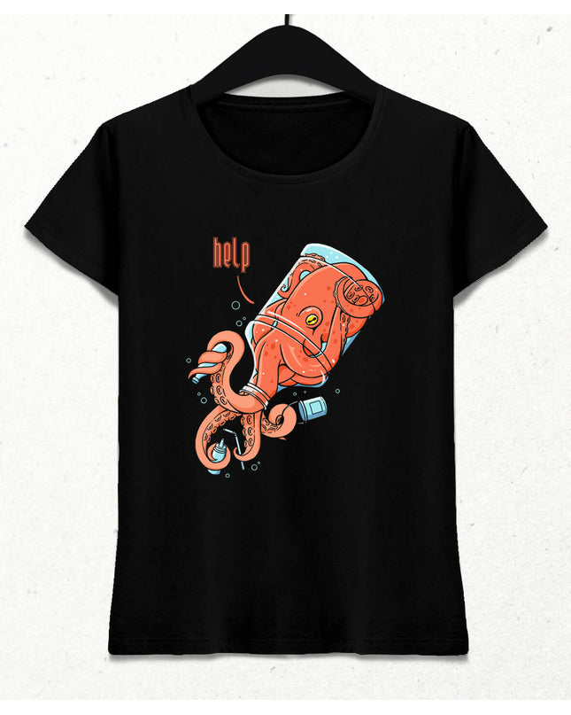 Octopus in a Bottle Women's T-Shirt