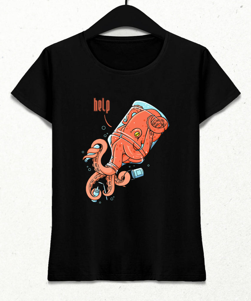 Octopus in a Bottle Women's T-Shirt