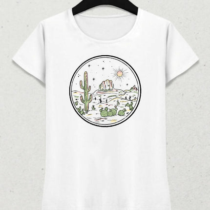 Wild West Desert Themed T-shirt