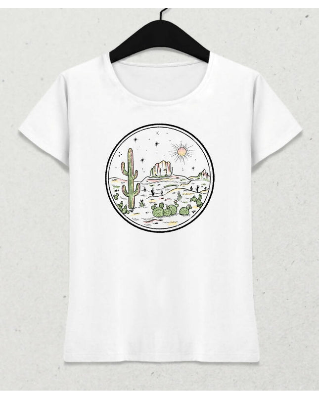 Wild West Desert Themed T-shirt
