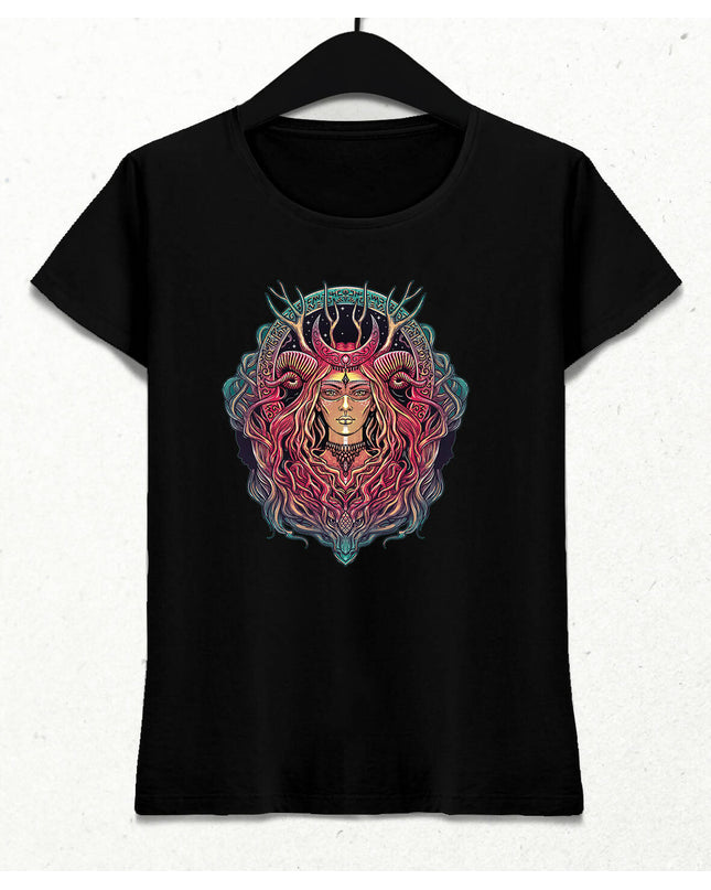 Mystical Woman Kadın Tişört - basmatik.com