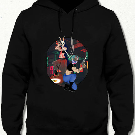 ninja black hoodie