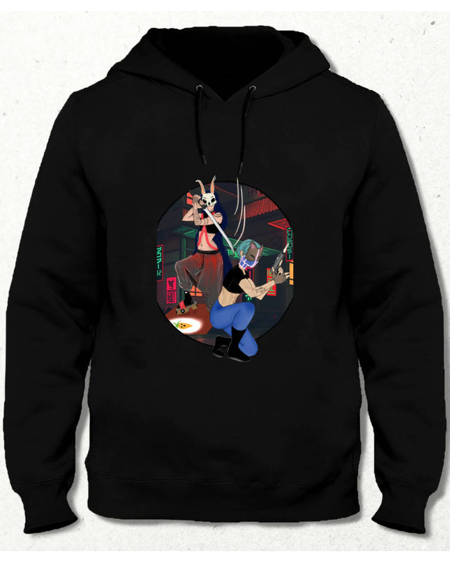 ninja black hoodie