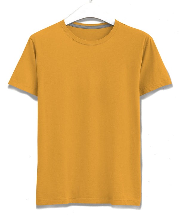 Special design mustard color t-shirt 