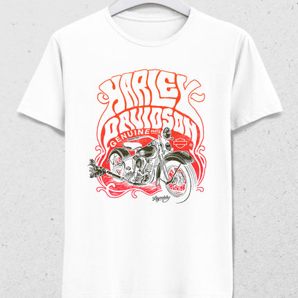 HARLEY FLAME TSHIRT