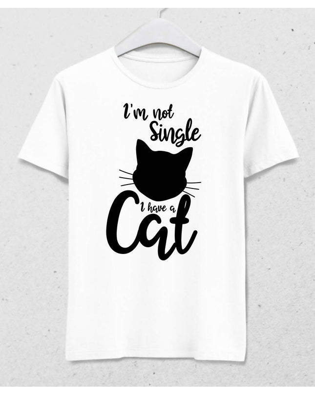 I HAVE A CAT - MEN'S T-SHIRT