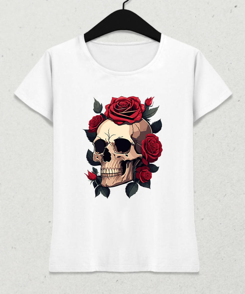 skull and rose 