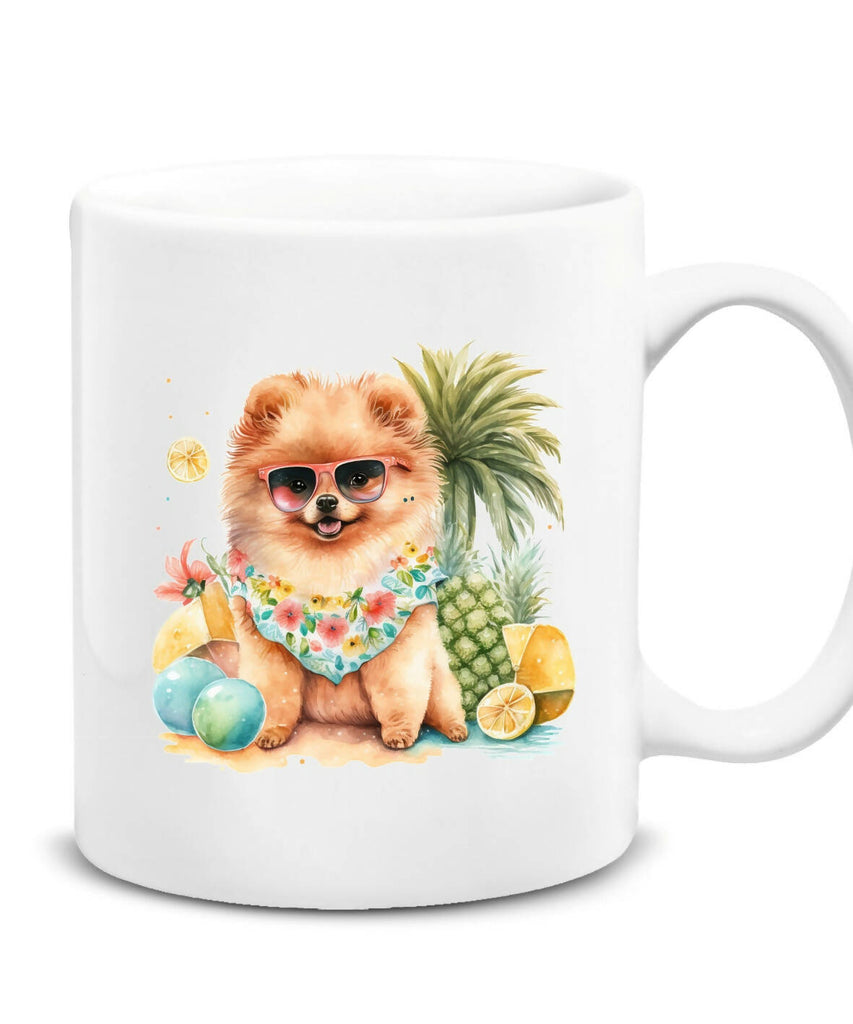 Dogs Summer Themed Mug 6