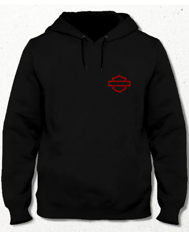 Harley Davidson Logo Kapüşonlu