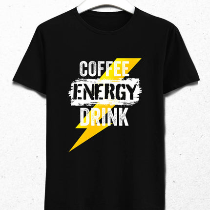 Coffee Energy Drink Erkek Tişört - basmatik.com