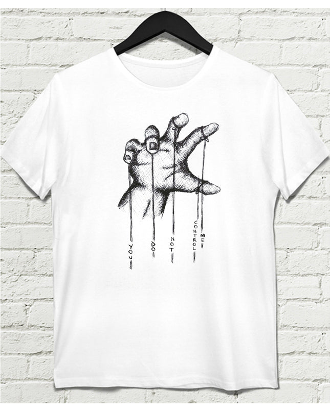 Hand Beyaz Tişört - basmatik.com