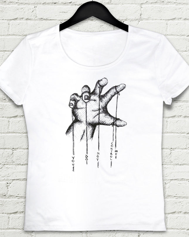 Hand Beyaz Tişört - basmatik.com