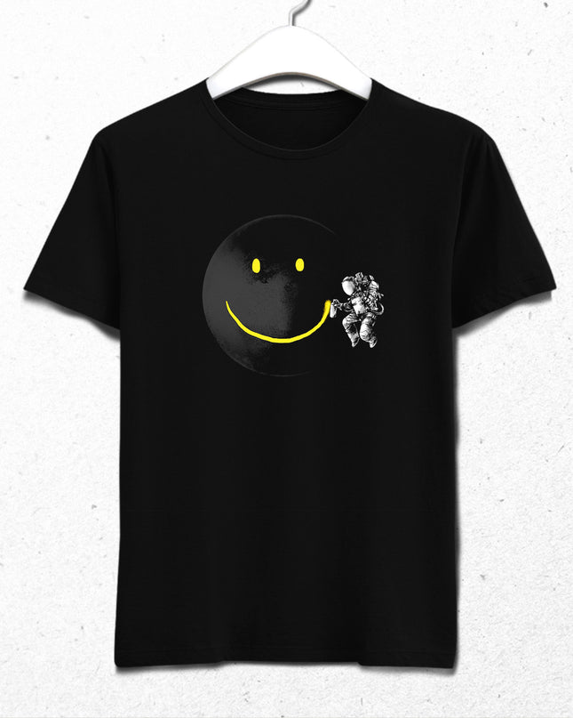 Happy moon tişört - basmatik.com