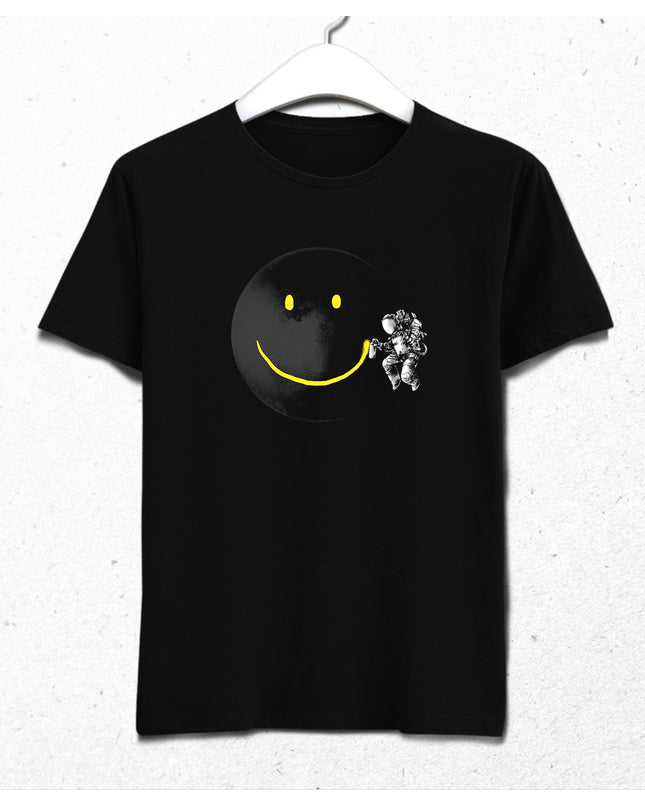Happy moon tişört - basmatik.com
