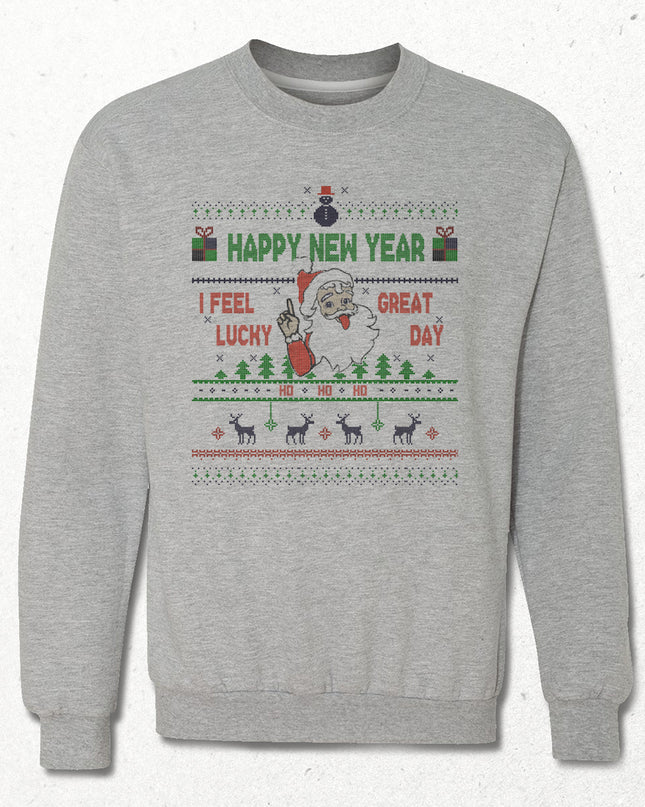 Happy new year sweatshirt - basmatik.com