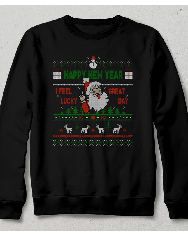 Happy new year sweatshirt - basmatik.com