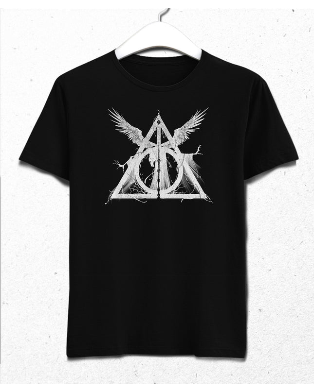 Harry Potter and the Deathly Hallows tişört - basmatik.com