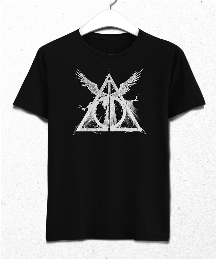 Harry Potter and the Deathly Hallows tişört - basmatik.com