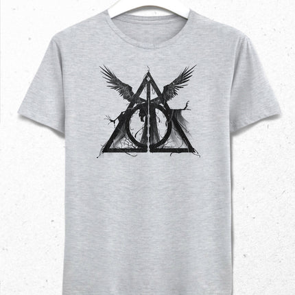 Harry Potter and the Deathly Hallows tişört - basmatik.com