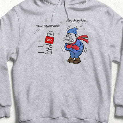 Hava soğuk mu kapşonlu - basmatik.com