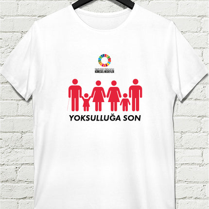 Hedef 1 Beyaz Erkek tshirt - basmatik.com