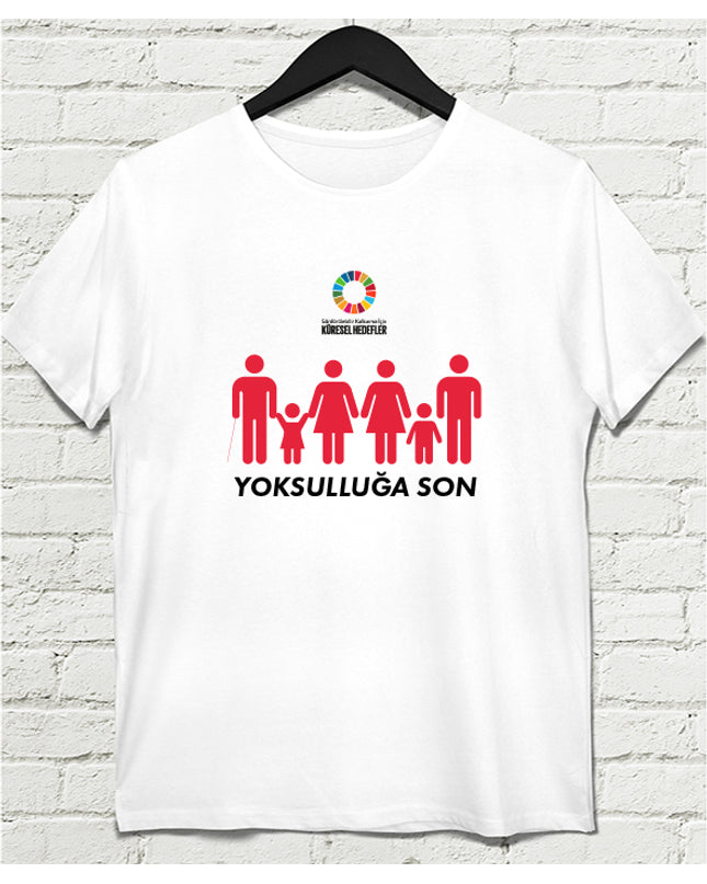 Hedef 1 Beyaz Erkek tshirt - basmatik.com