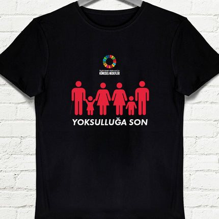 Hedef 1 Siyah Erkek tshirt - basmatik.com