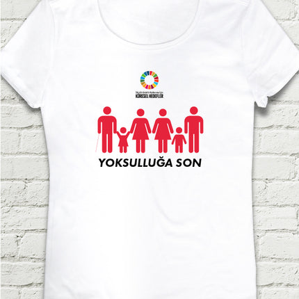 Hedef 1 Beyaz Kadın tshirt - basmatik.com