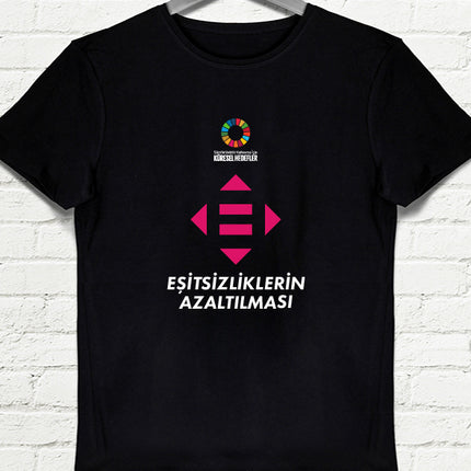 Hedef 10 Siyah Erkek tshirt - basmatik.com