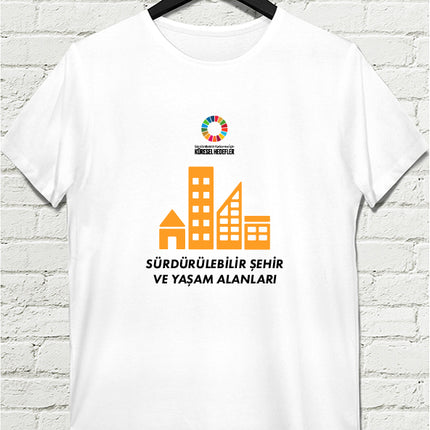 Hedef 11 Beyaz Erkek tshirt - basmatik.com