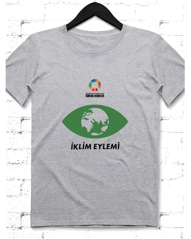 Hedef 13 Gri Erkek tshirt - basmatik.com