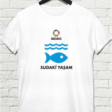 Hedef 14 Beyaz Erkek tshirt - basmatik.com