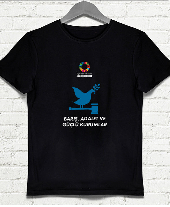 Hedef 16 Siyah Erkek tshirt - basmatik.com