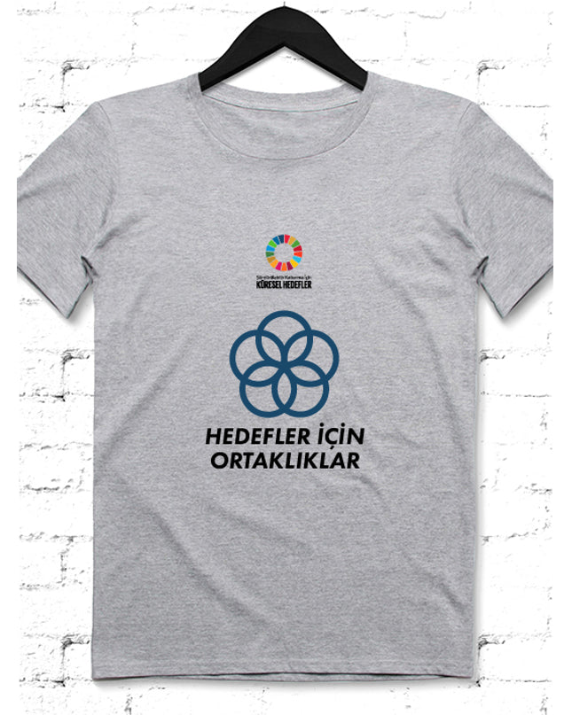 Hedef 17 Gri Erkek tshirt - basmatik.com