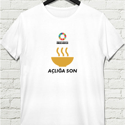 Hedef 2 Beyaz Erkek tshirt - basmatik.com