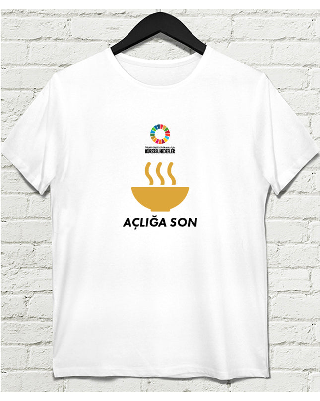 Hedef 2 Beyaz Erkek tshirt - basmatik.com