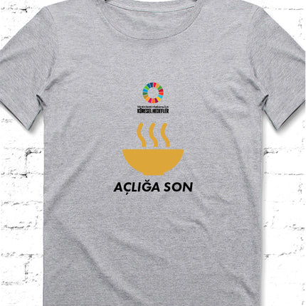 Hedef 2 Gri Erkek tshirt - basmatik.com