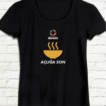 Hedef 2 Siyah Kadın tshirt - basmatik.com