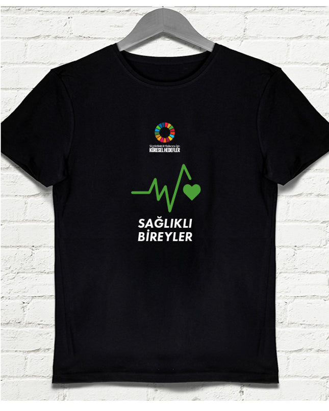 Hedef 3 Siyah Erkek tshirt - basmatik.com
