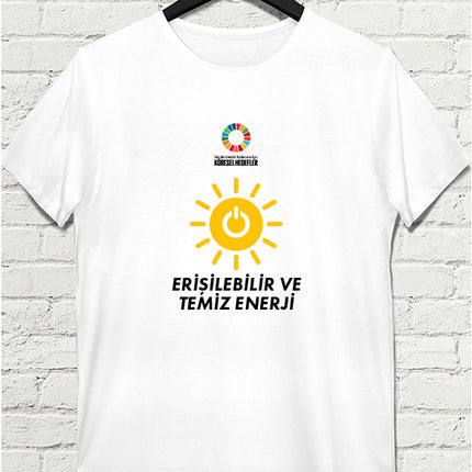 Hedef 7 Beyaz Erkek tshirt - basmatik.com