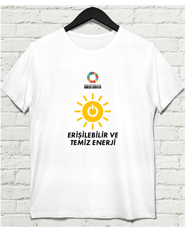 Hedef 7 Beyaz Erkek tshirt - basmatik.com