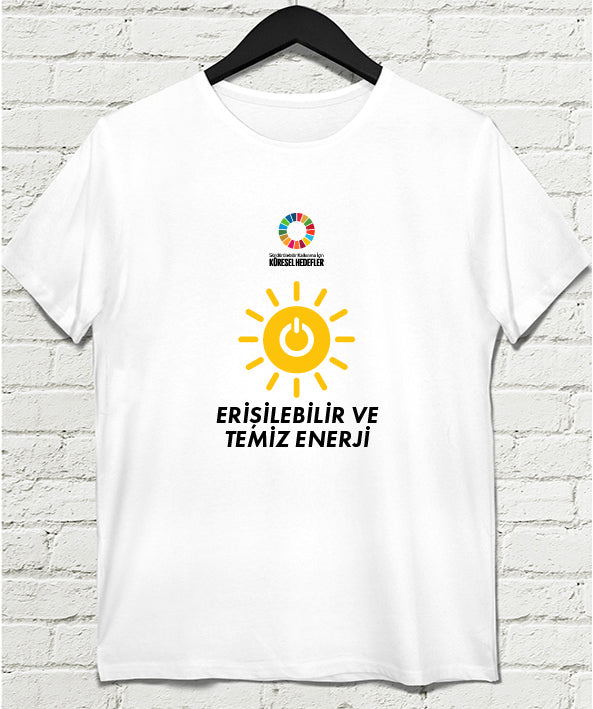 Hedef 7 Beyaz Erkek tshirt - basmatik.com