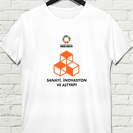 Hedef 9 Beyaz Erkek tshirt - basmatik.com
