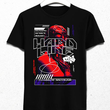 Hard Line Retro Futuristic Design