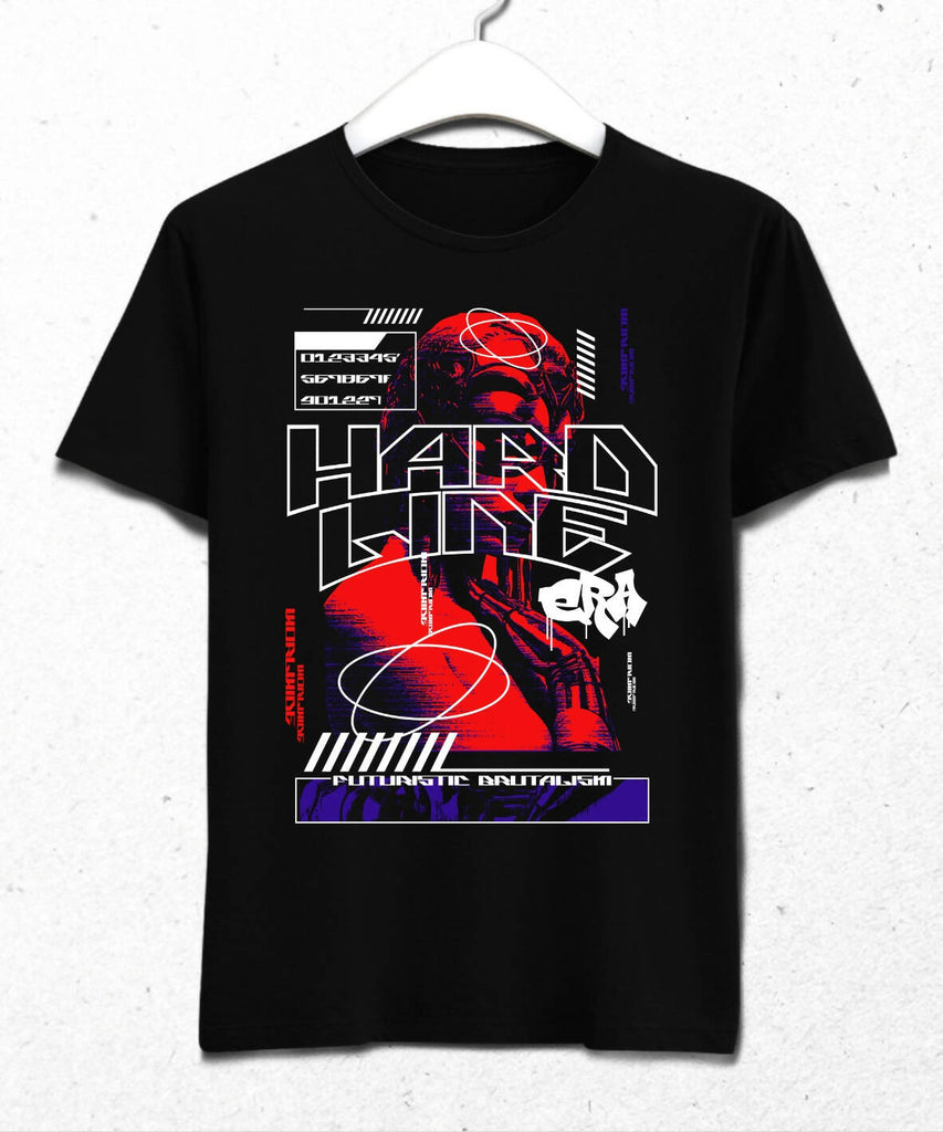 Hard Line Retro Futuristic Design