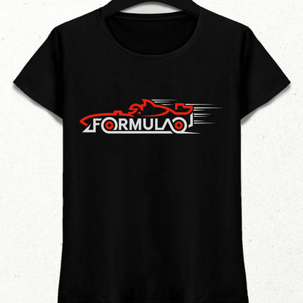 Racing Car Kadın Tişört - basmatik.com