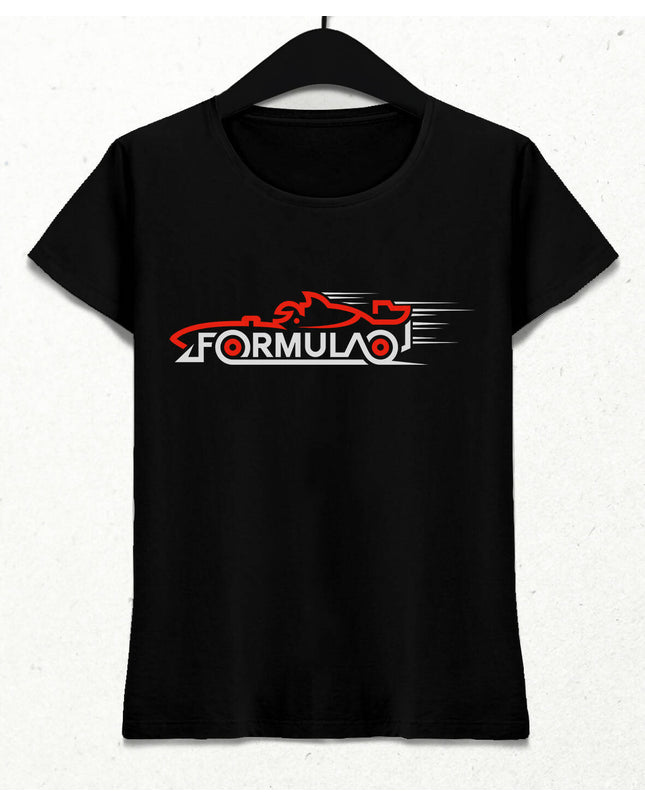 Racing Car Kadın Tişört - basmatik.com