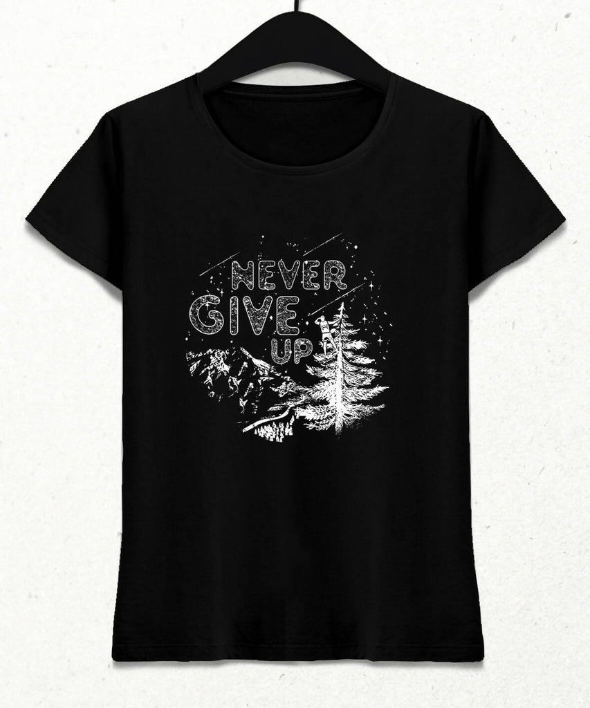 Never Give Up Women's T-Shirt